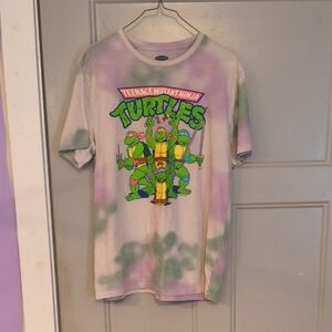 Old Navy Teenage Mutant Ninja Turtles Kids Tee - Green and Purple
